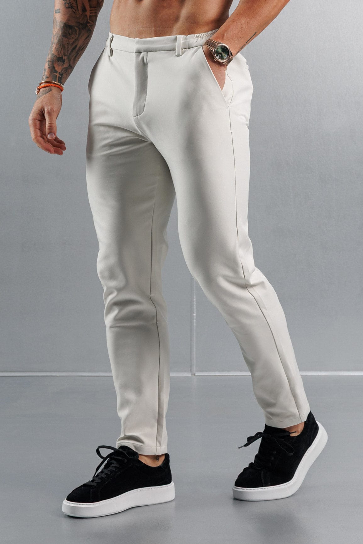 Legend London Trousers HYBRID TROUSER - STONE