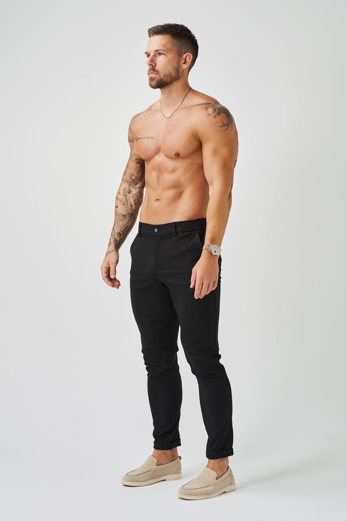 Legend London Trousers RESORT TROUSER - BLACK