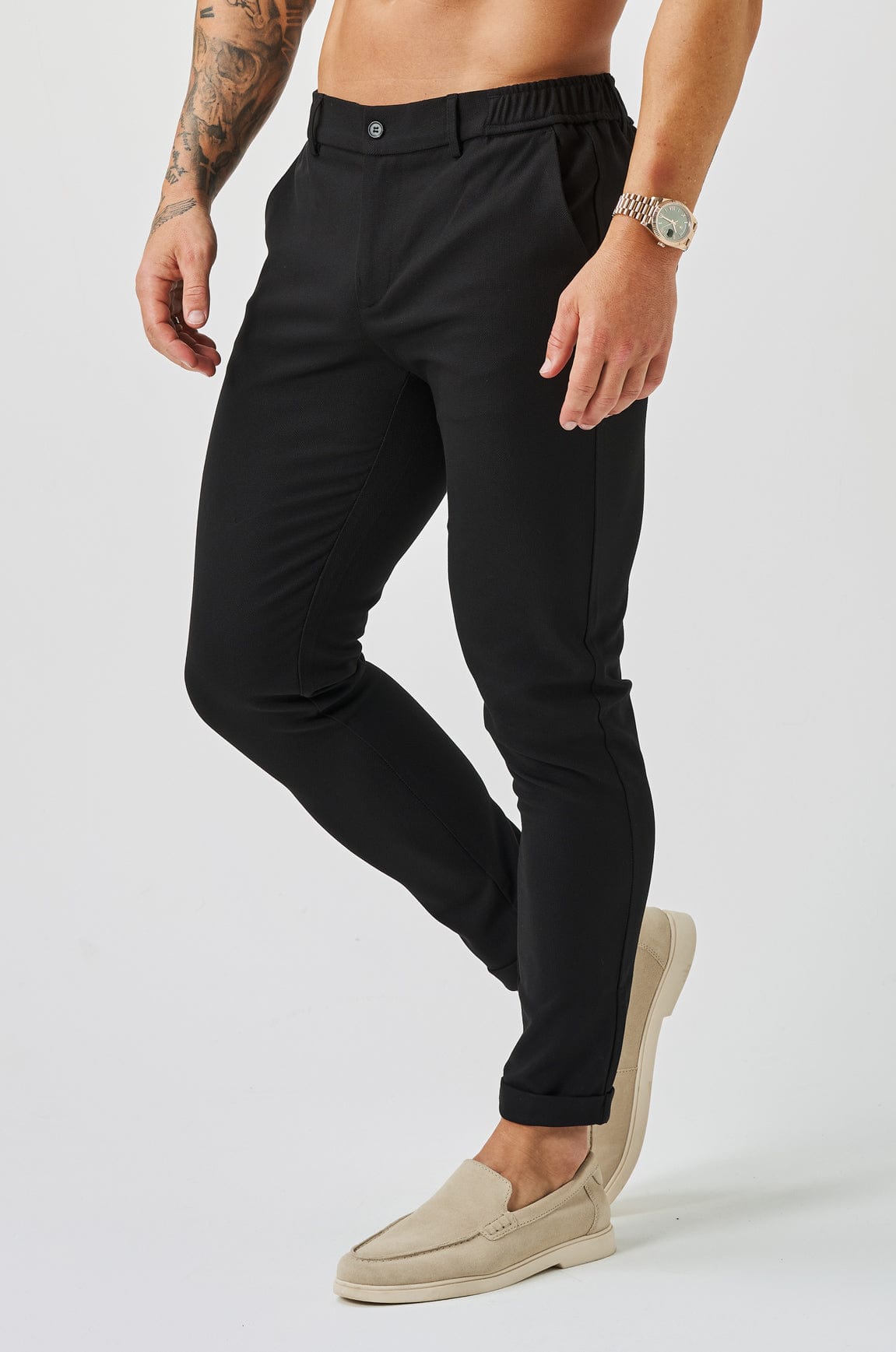 Legend London Trousers RESORT TROUSER - BLACK