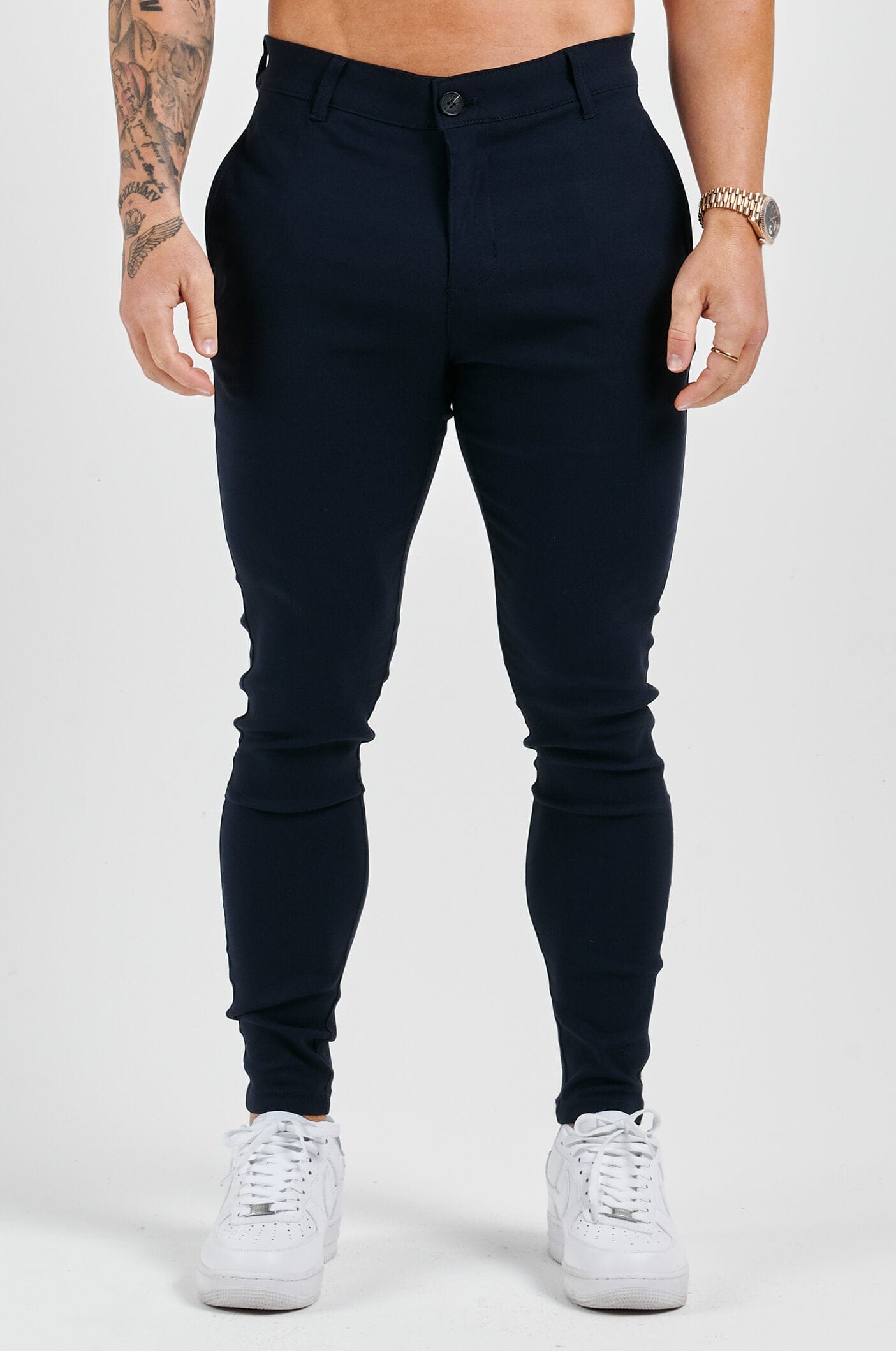 Legend London Trousers STRETCH COMFORT TROUSER - NAVY
