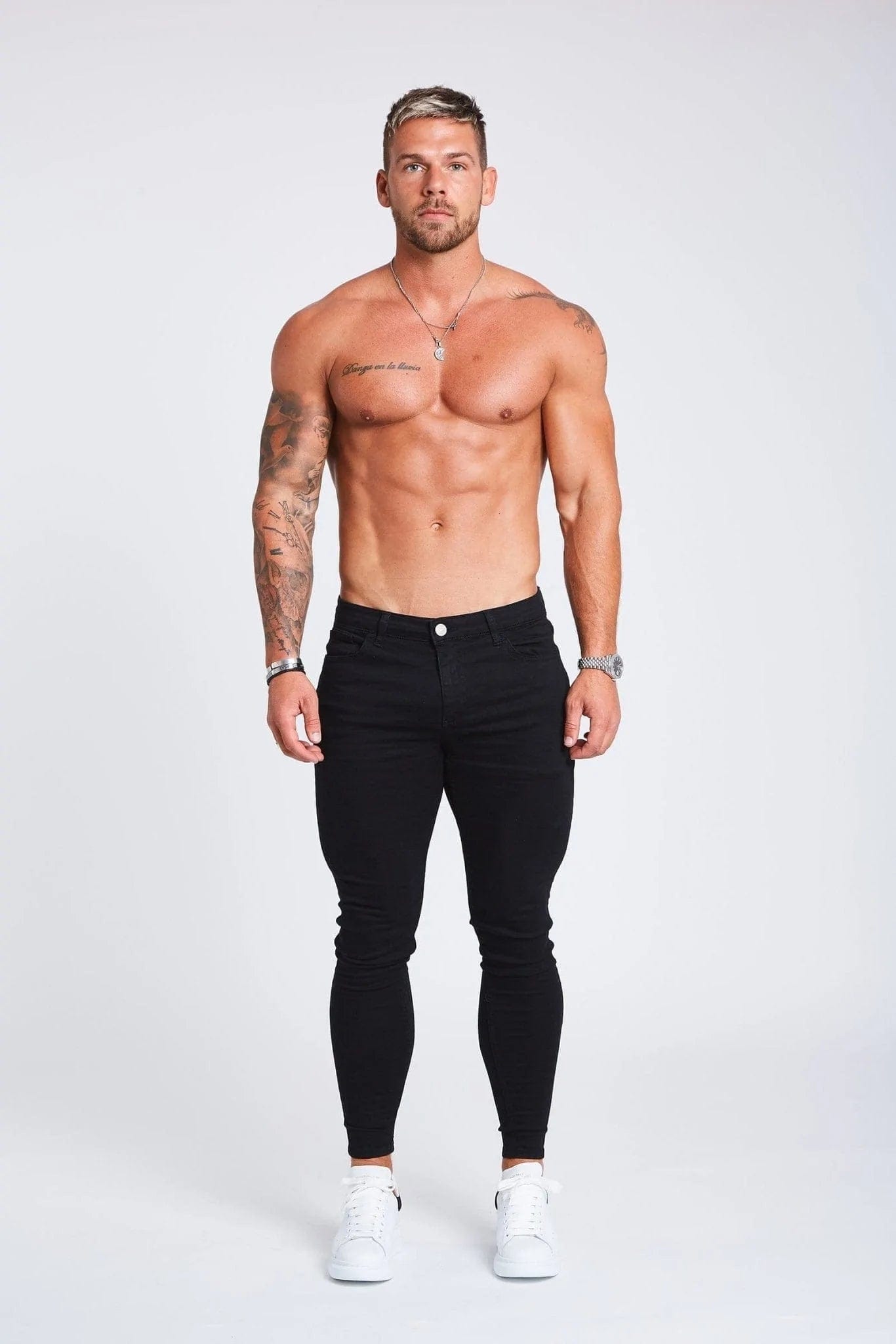 Legend London Jeans Black Jeans - Non-Ripped