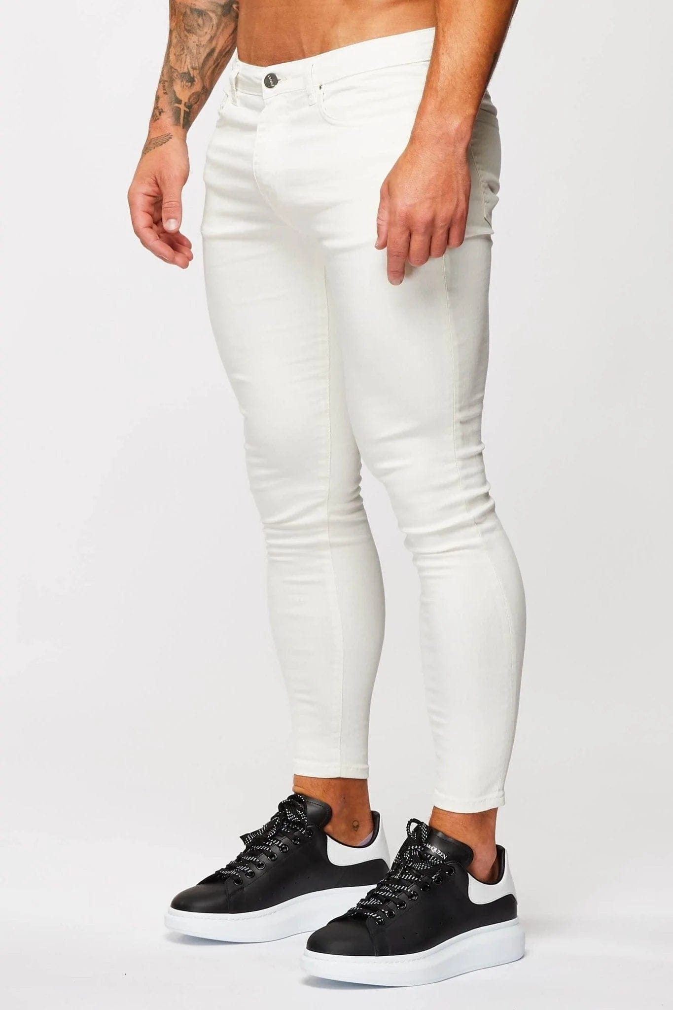 White color deals jeans