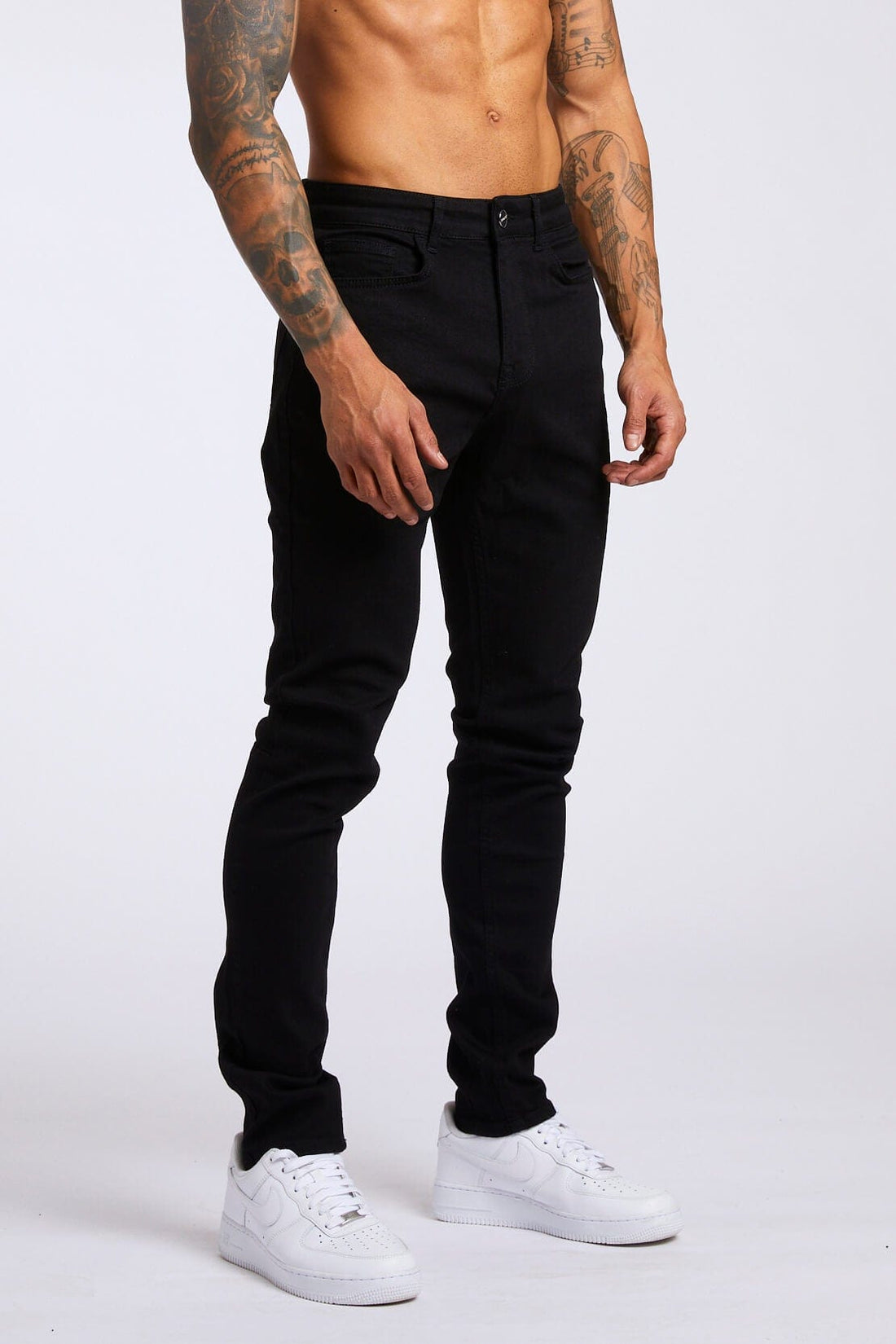 Legend London Jeans SKINNY FIT JEANS - BLACK