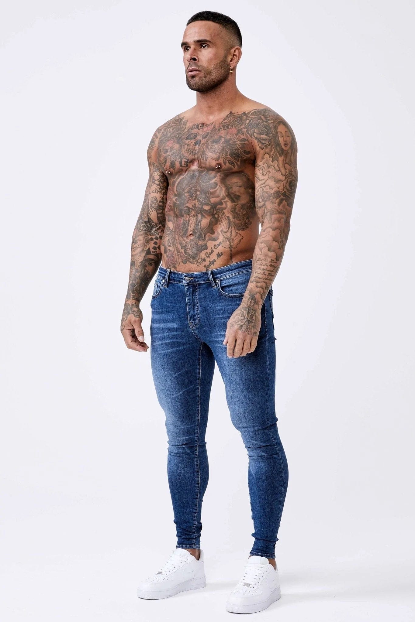 Legend London Jeans Vintage Blue - Extreme Wash