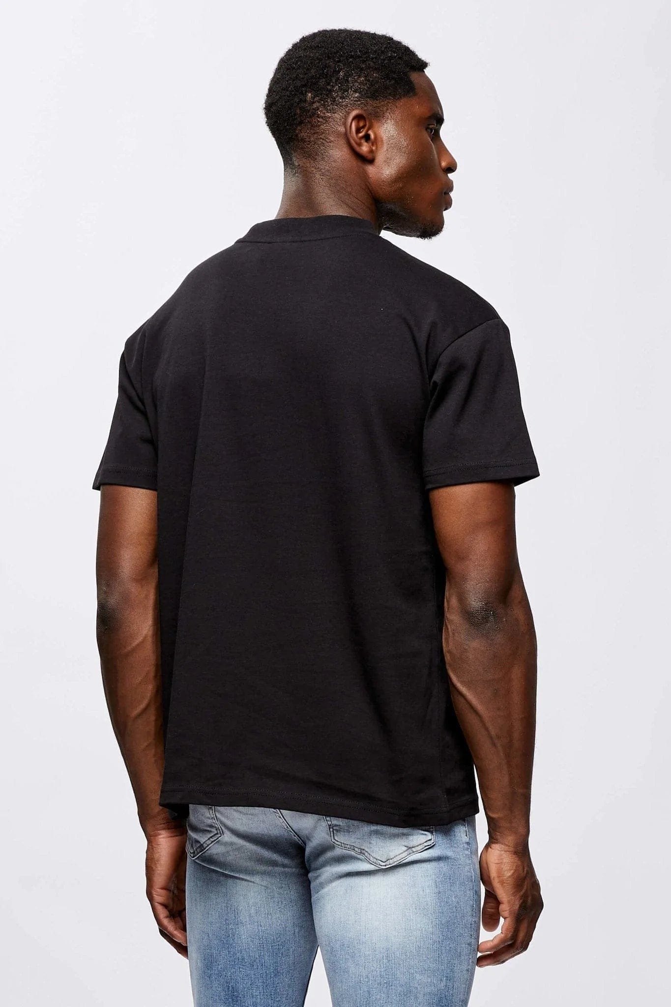 Legend London T-SHIRT VARSITY L T-SHIRT - BLACK