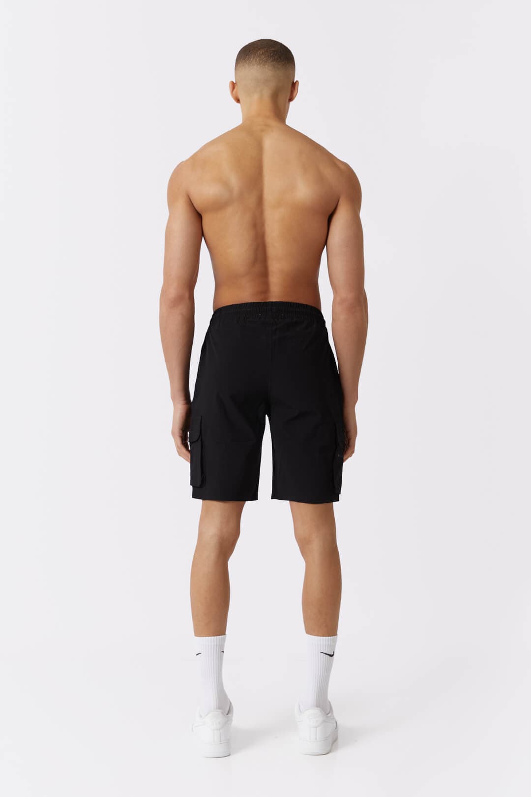 Legend London TECH CARGO SHORTS - BLACK