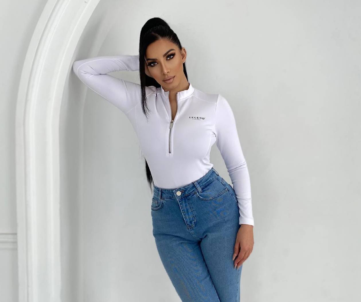 HIGH NECK BODY SUIT – Legend London
