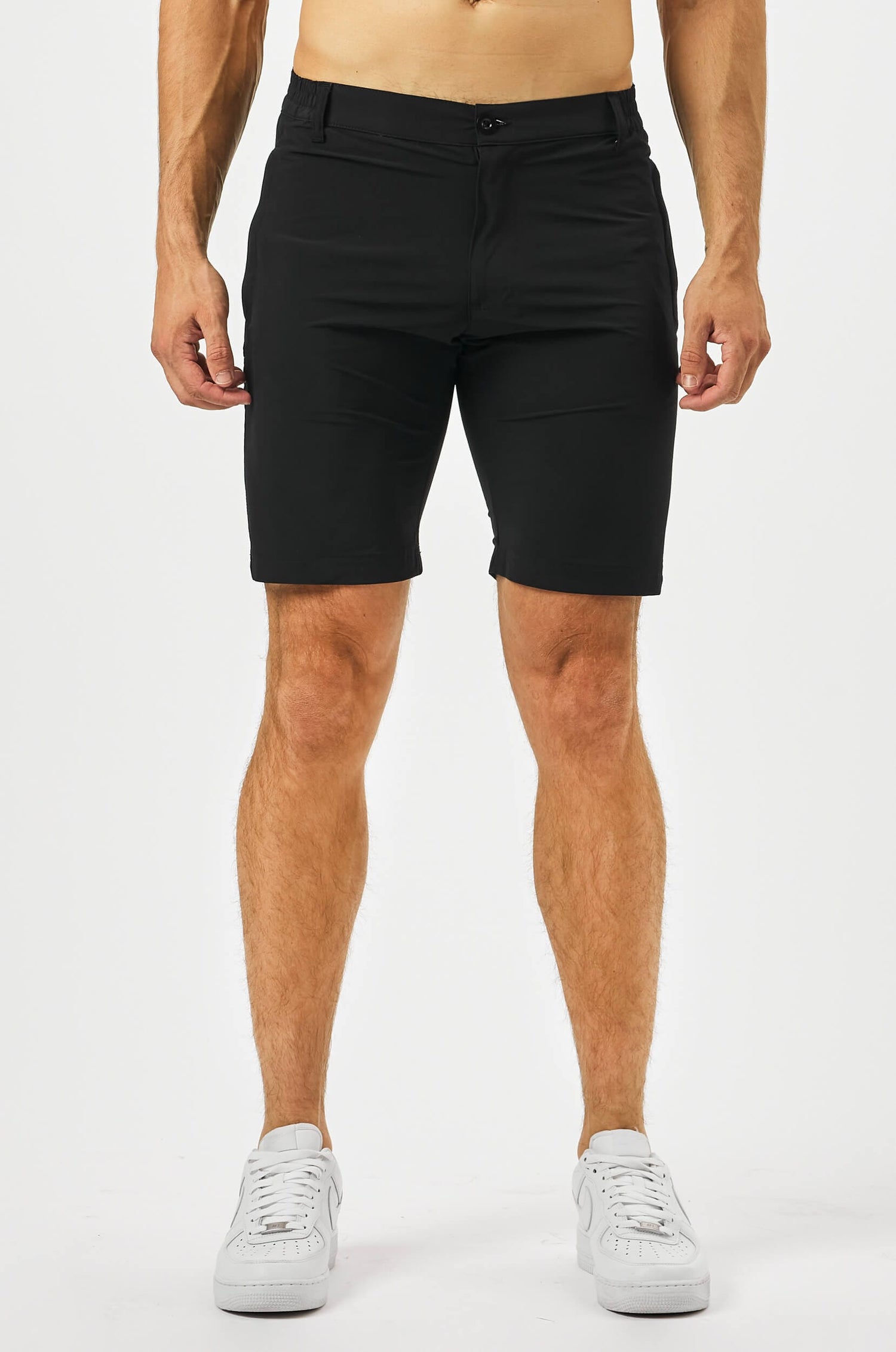 HABER Shorts FLIGHT SHORTS - BLACK