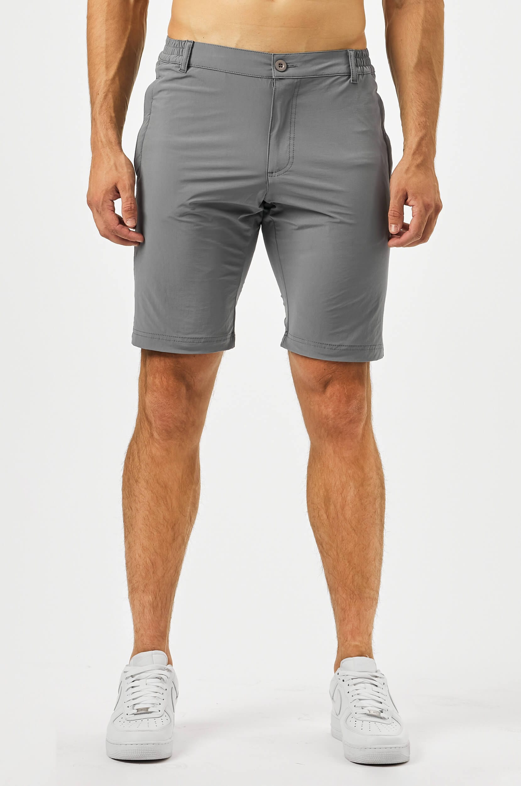 HABER Shorts FLIGHT SHORTS - CHARCOAL GREY