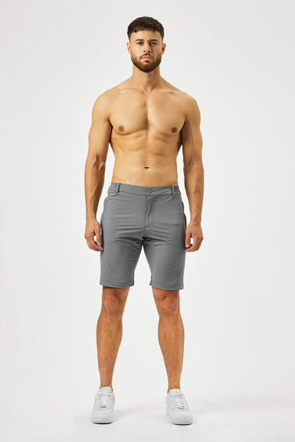 HABER Shorts FLIGHT TECH SHORTS - CHARCOAL GREY