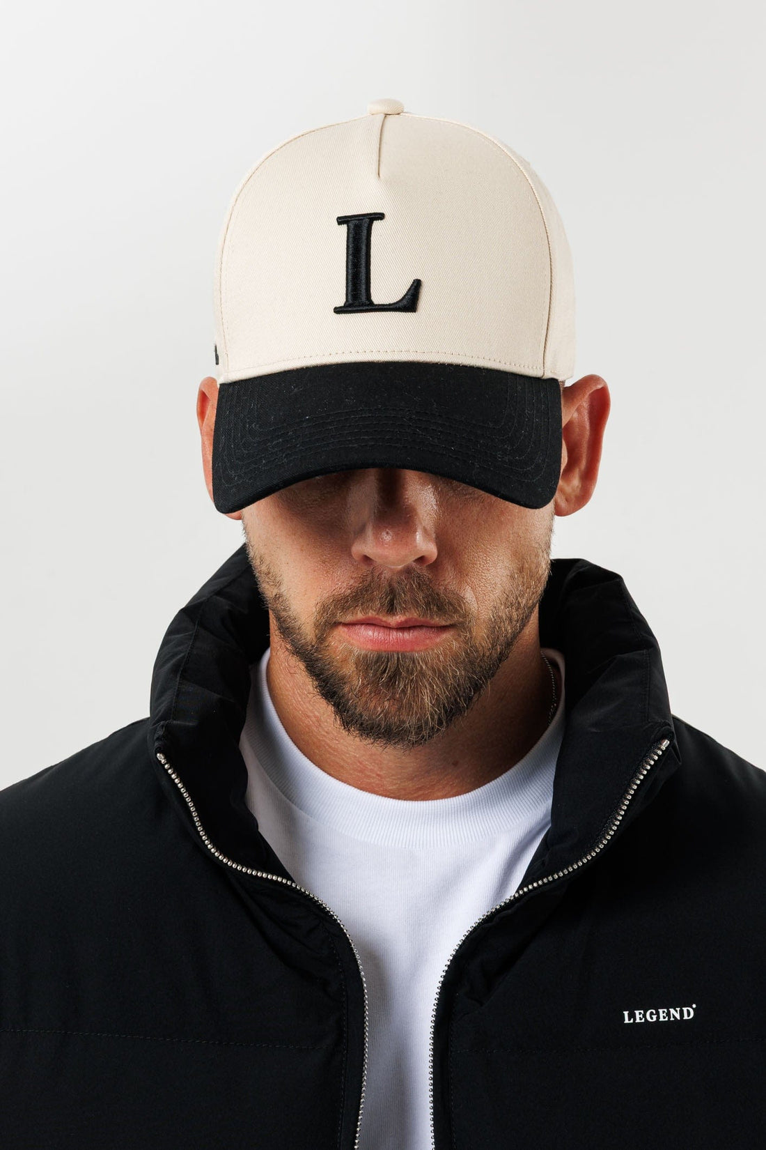 Legend London ACCESSORIES - CAPS LEGEND INITIAL LOGO CAP - BLACK