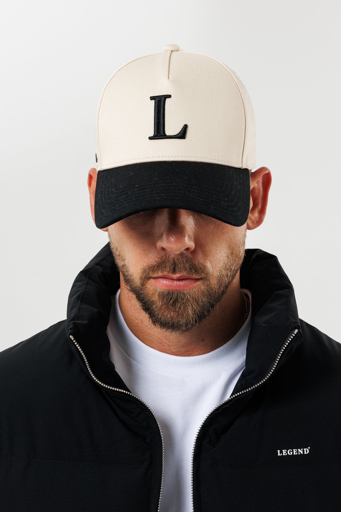 Legend London ACCESSORIES - CAPS LEGEND INITIAL LOGO CAP - BLACK