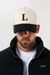 Legend London ACCESSORIES - CAPS LEGEND INITIAL LOGO CAP - BLACK