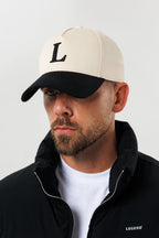 Legend London ACCESORIOS - GORRAS GORRA CON LOGO INICIAL LEGEND - NEGRA