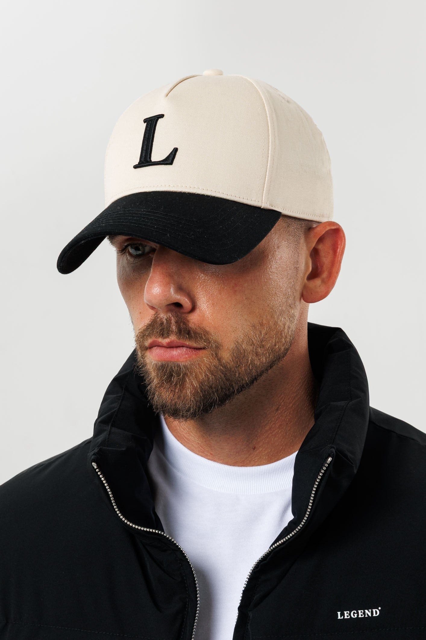 Legend London ACCESSORIES - CAPS LEGEND INITIAL LOGO CAP - BLACK