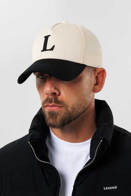 Legend London ACCESSORIES - CAPS LEGEND INITIAL LOGO CAP - BLACK