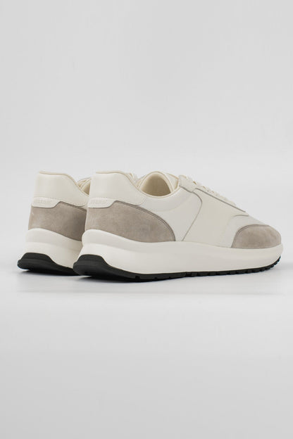 Legend London FOOTWEAR FORMA RUNNER - BEIGE AND WHITE