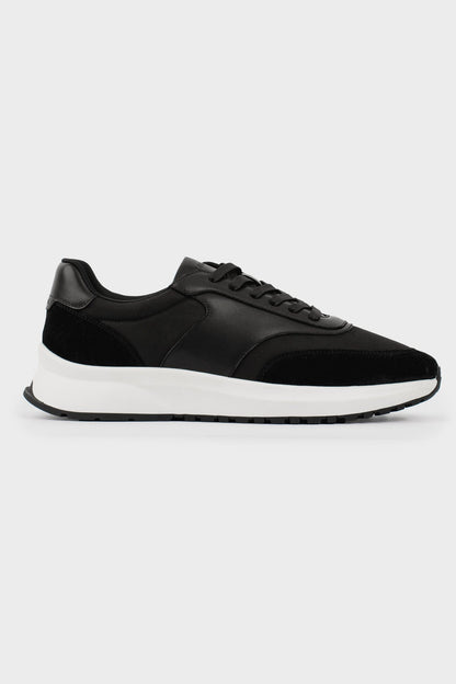Legend London FOOTWEAR FORMA RUNNER - BLACK AND WHITE