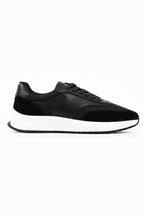 Legend London FOOTWEAR FORMA RUNNER - BLACK AND WHITE