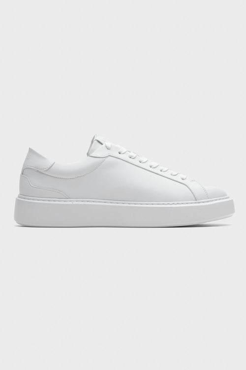 Legend London FOOTWEAR LEATHER TRAINER - WHITE