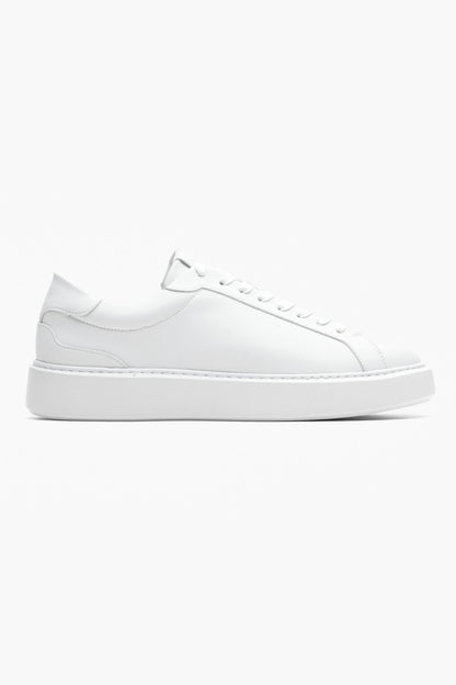 Legend London FOOTWEAR LEATHER TRAINER - WHITE