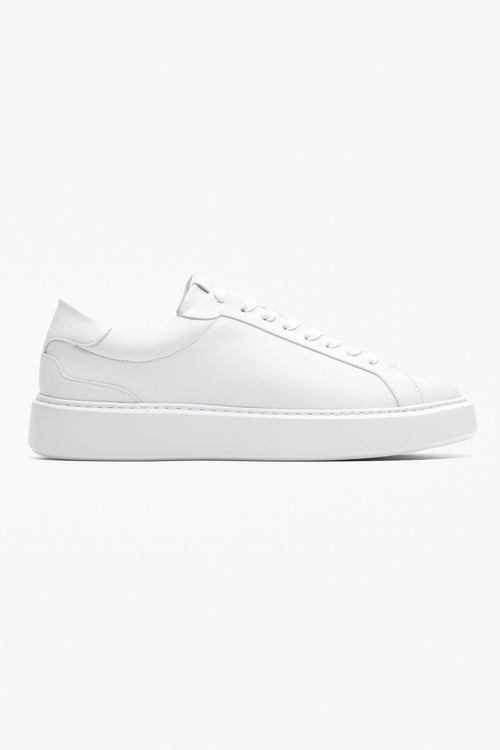 Legend London FOOTWEAR LEATHER TRAINER - WHITE