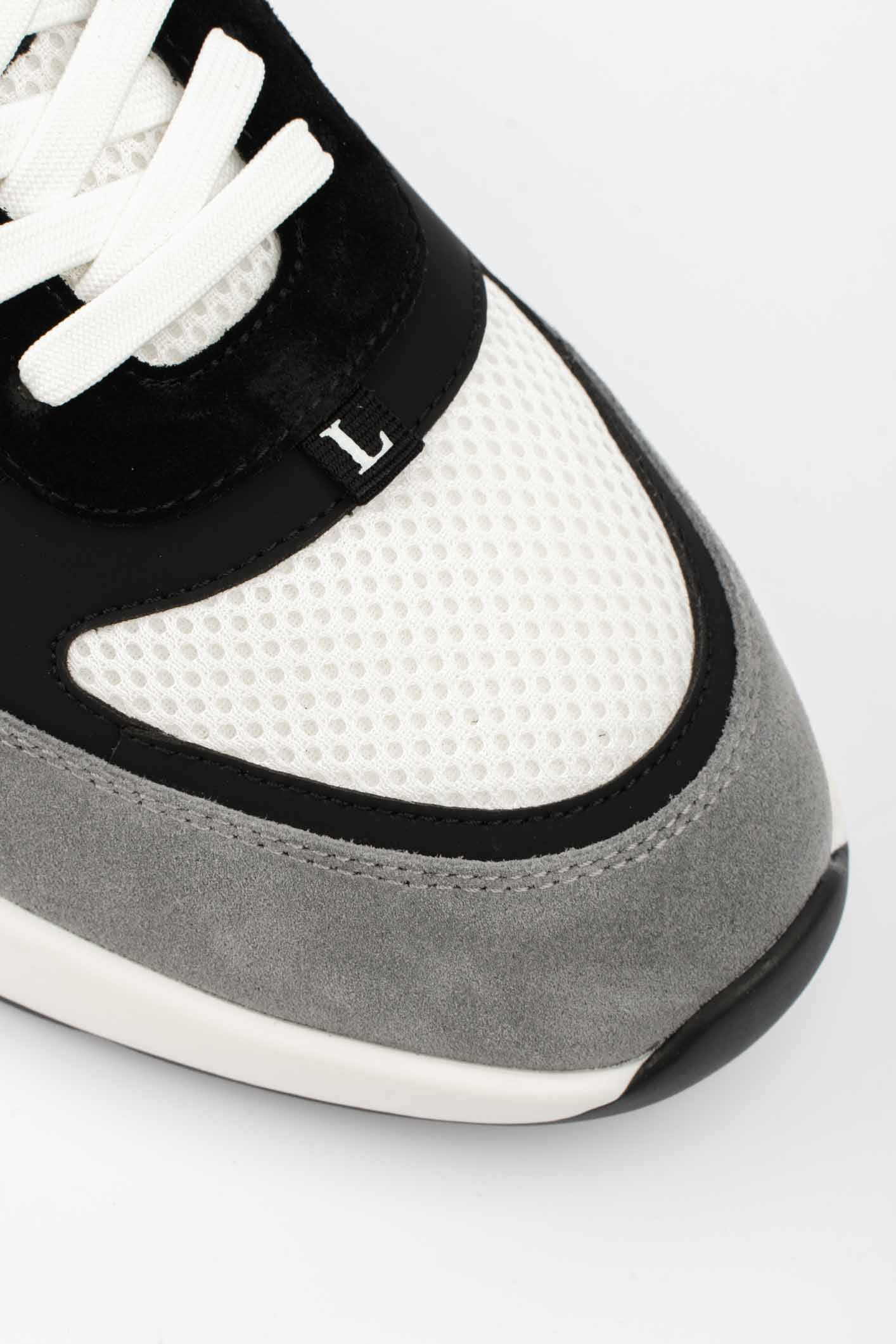 Legend London FOOTWEAR SOHO RUNNER - BLACK GREY WHITE