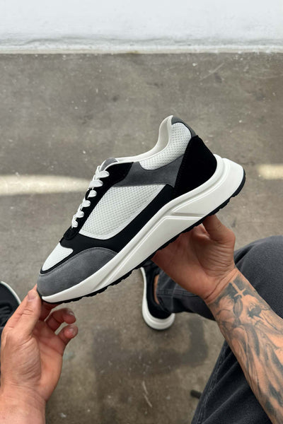 SOHO RUNNER - BLACK GREY WHITE