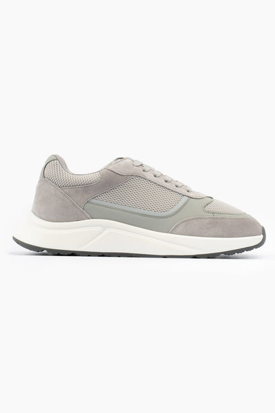 ZAPATILLA DE RUNNING INTERVAL - GRIS