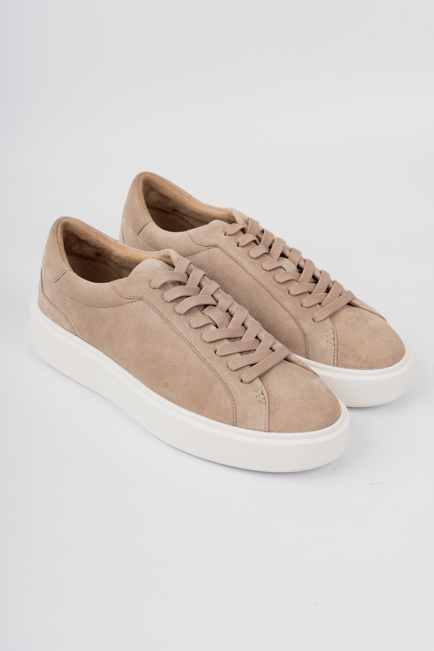 Legend London FOOTWEAR SUEDE TRAINER - BEIGE