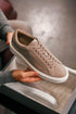 Legend London FOOTWEAR SUEDE TRAINER - BEIGE