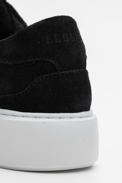 Legend London FOOTWEAR SUEDE TRAINER - BLACK