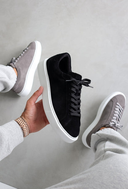 Legend London FOOTWEAR SUEDE TRAINER - BLACK