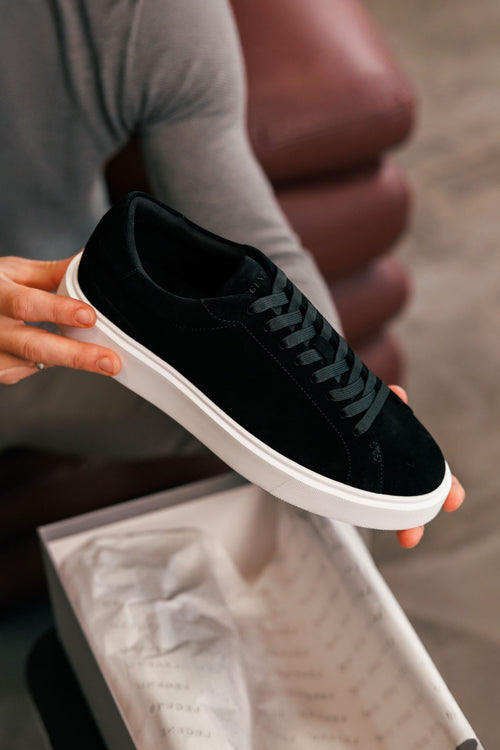 Legend London FOOTWEAR SUEDE TRAINER - BLACK