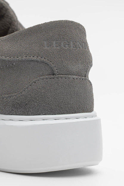Legend London FOOTWEAR SUEDE TRAINER - DARK GREY