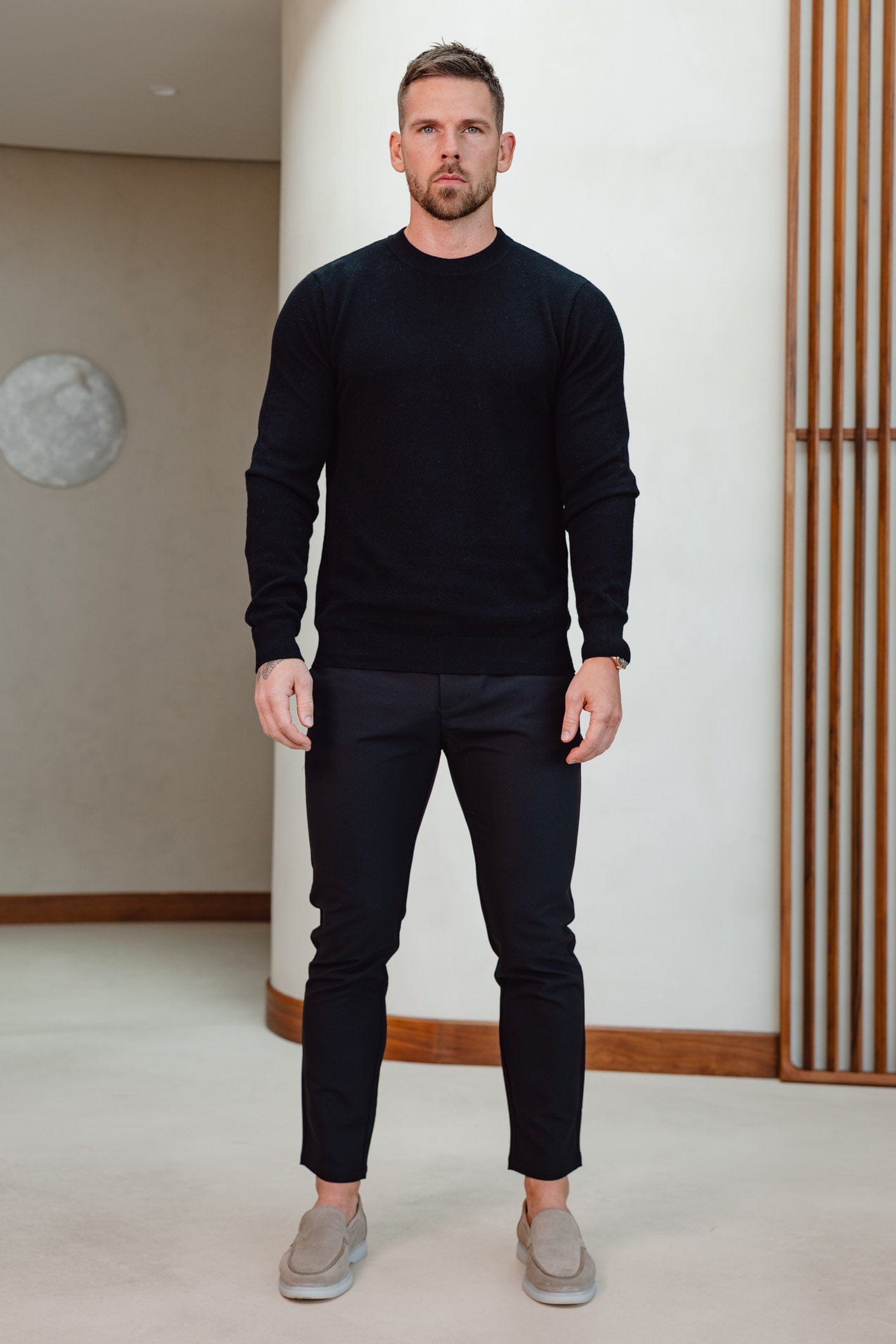Legend London Hoodie COAST SWEATSHIRT - BLACK