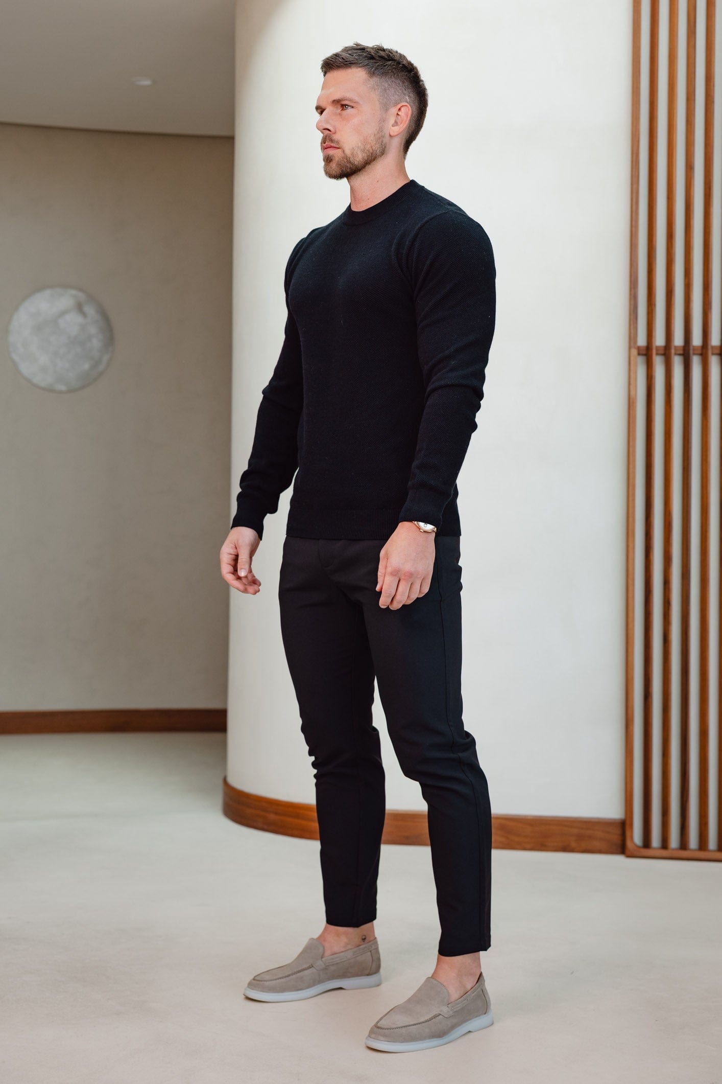 Legend London Hoodie COAST SWEATSHIRT - BLACK