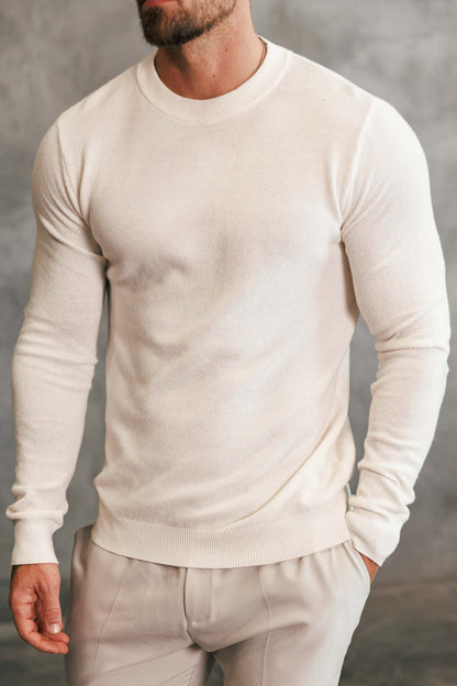 Legend London Hoodie COAST SWEATSHIRT - OFF WHITE