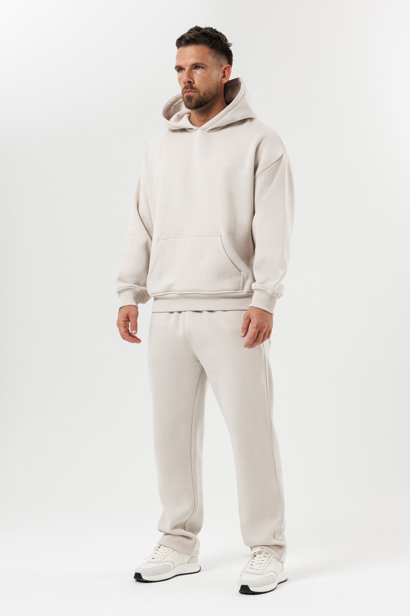 LEGEND LONDON Hoodie HOODIE - BEIGE