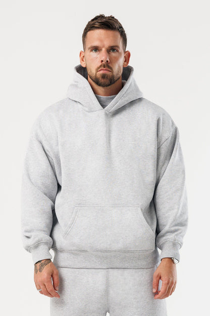 LEGEND LONDON Hoodie HOODIE - GREY MARL