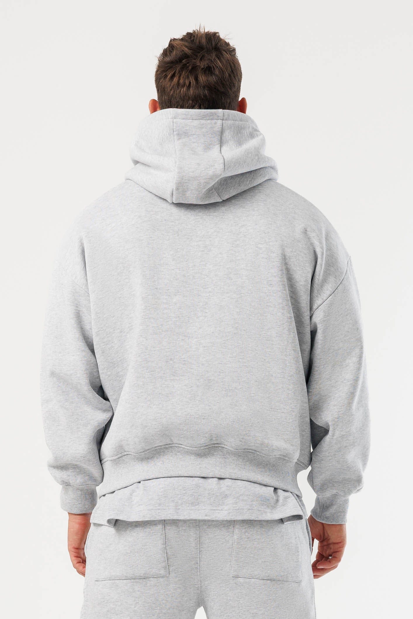 LEGEND LONDON Hoodie HOODIE - GREY MARL