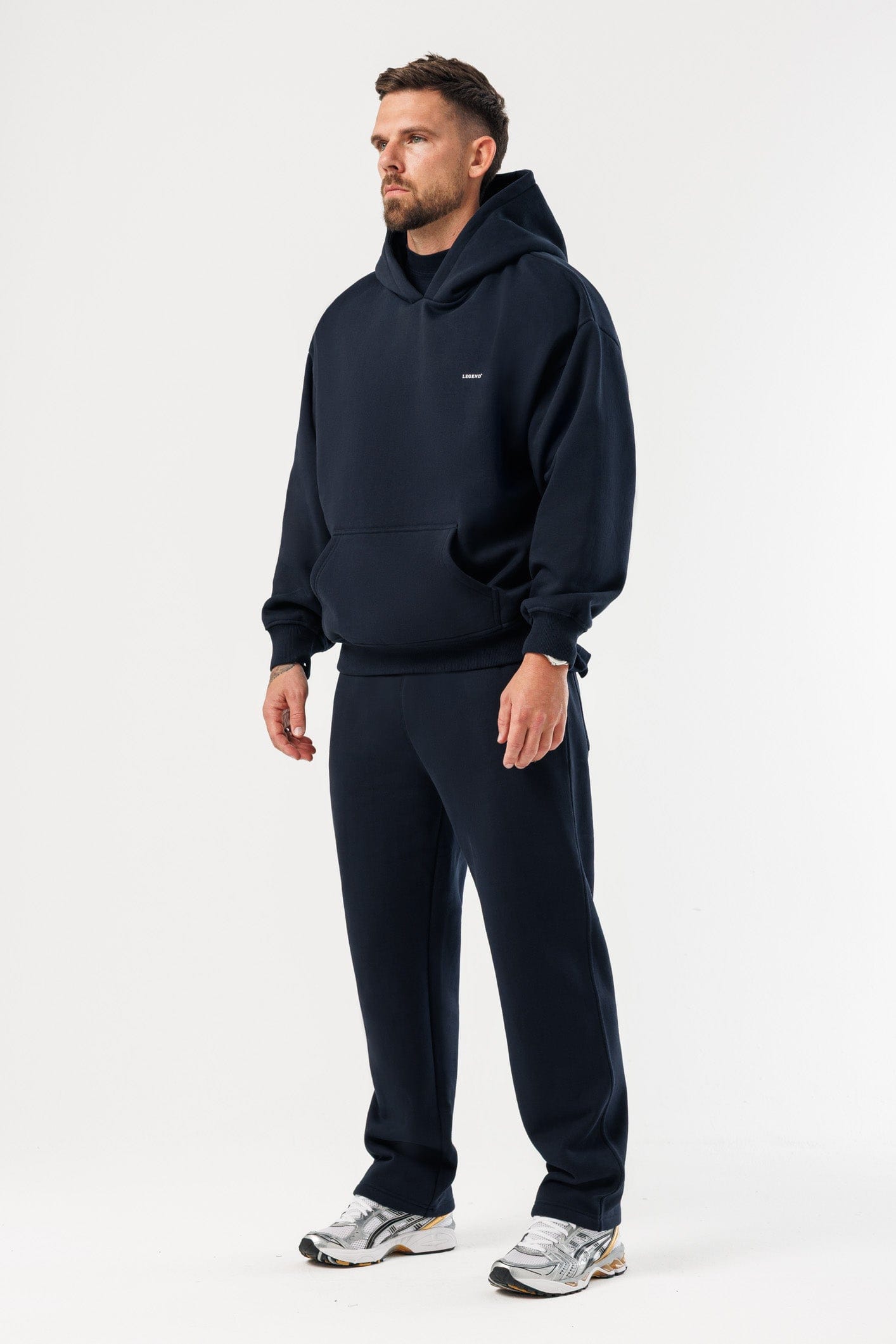 LEGEND LONDON Hoodie HOODIE - NAVY