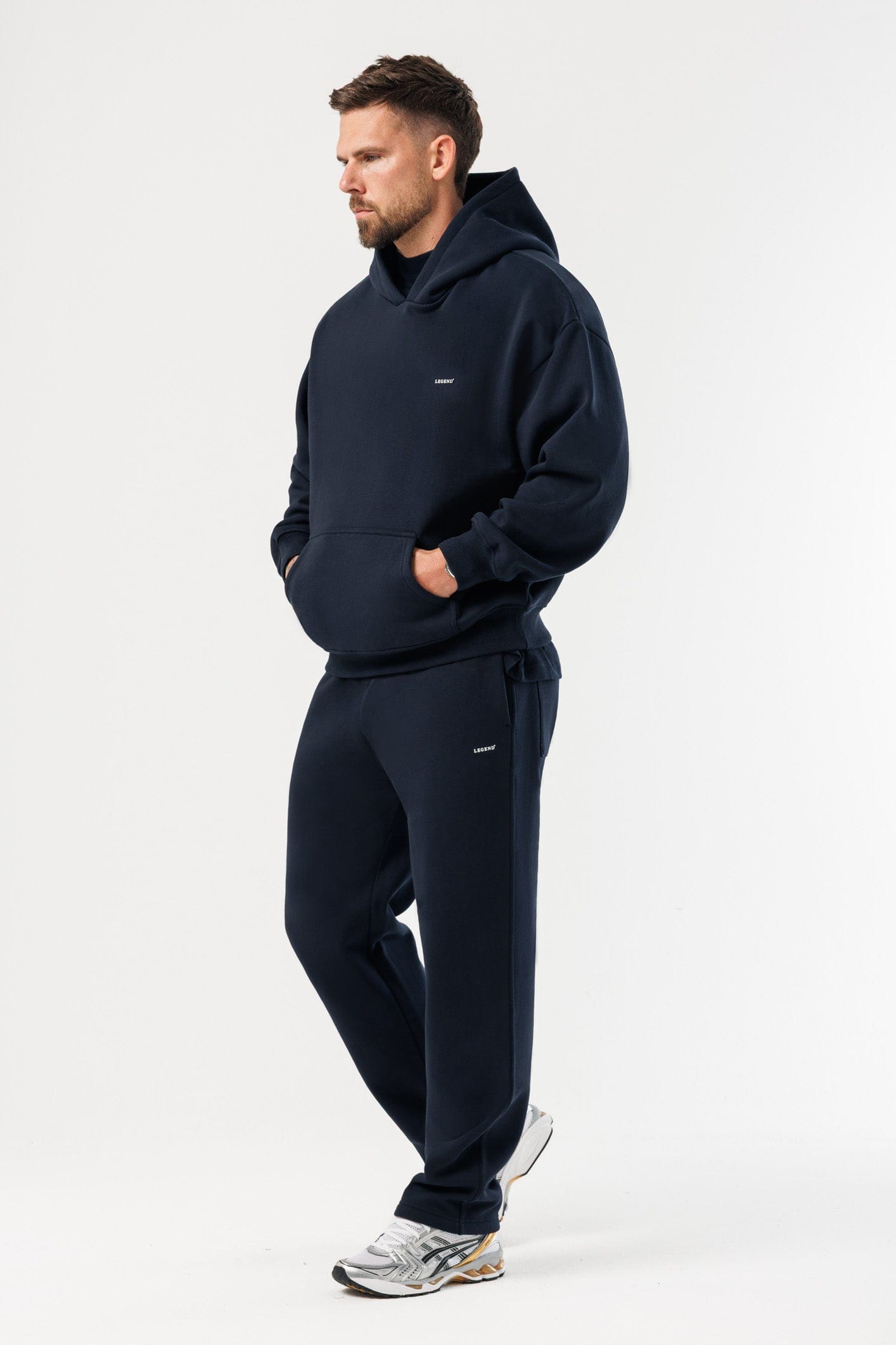 LEGEND LONDON Hoodie HOODIE - NAVY