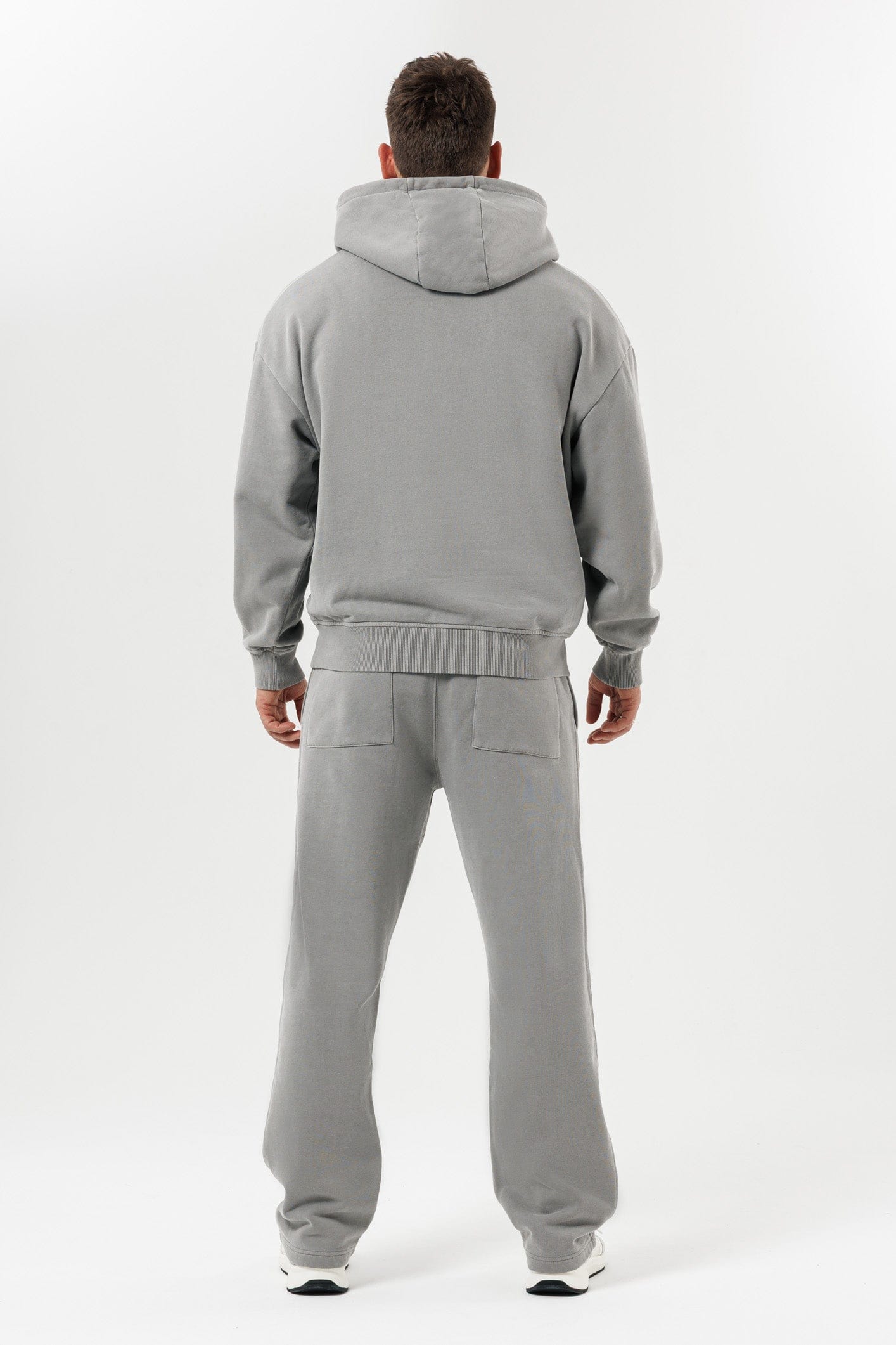 LEGEND LONDON Hoodie HOODIE - WASHED GREY