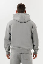 LEGEND LONDON Hoodie HOODIE - WASHED GREY
