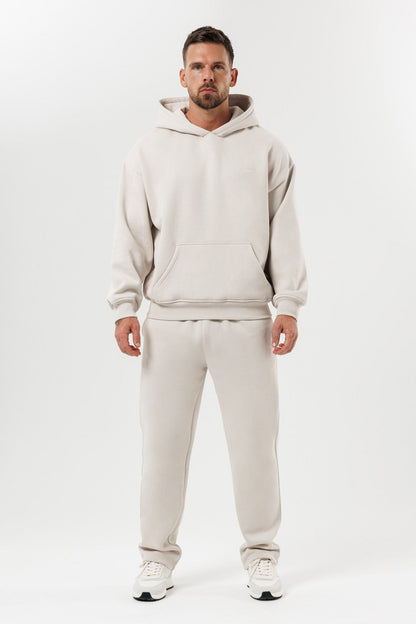 LEGEND LONDON Hoodie - PRINT PRINT HOODIE - BEIGE