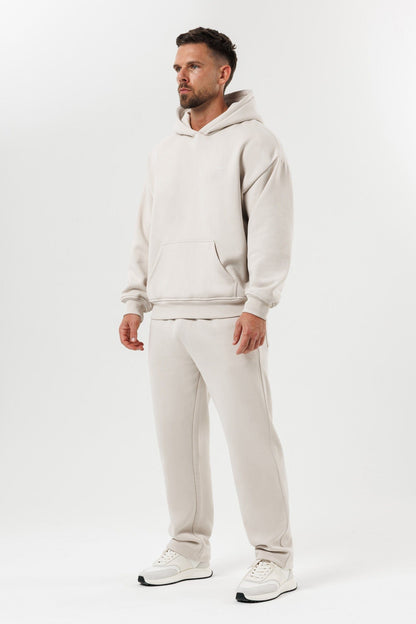 LEGEND LONDON Hoodie - PRINT PRINT HOODIE - BEIGE