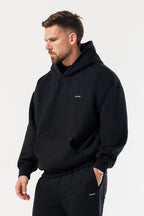 LEGEND LONDON Hoodie - PRINT PRINT HOODIE - BLACK