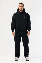 LEGEND LONDON Hoodie - PRINT PRINT HOODIE - BLACK