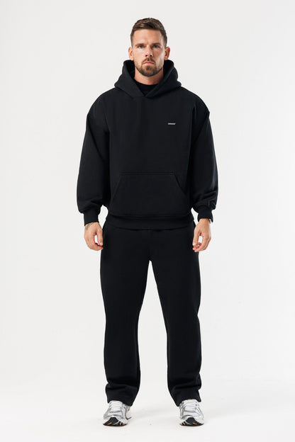 LEGEND LONDON Hoodie - PRINT PRINT HOODIE - BLACK